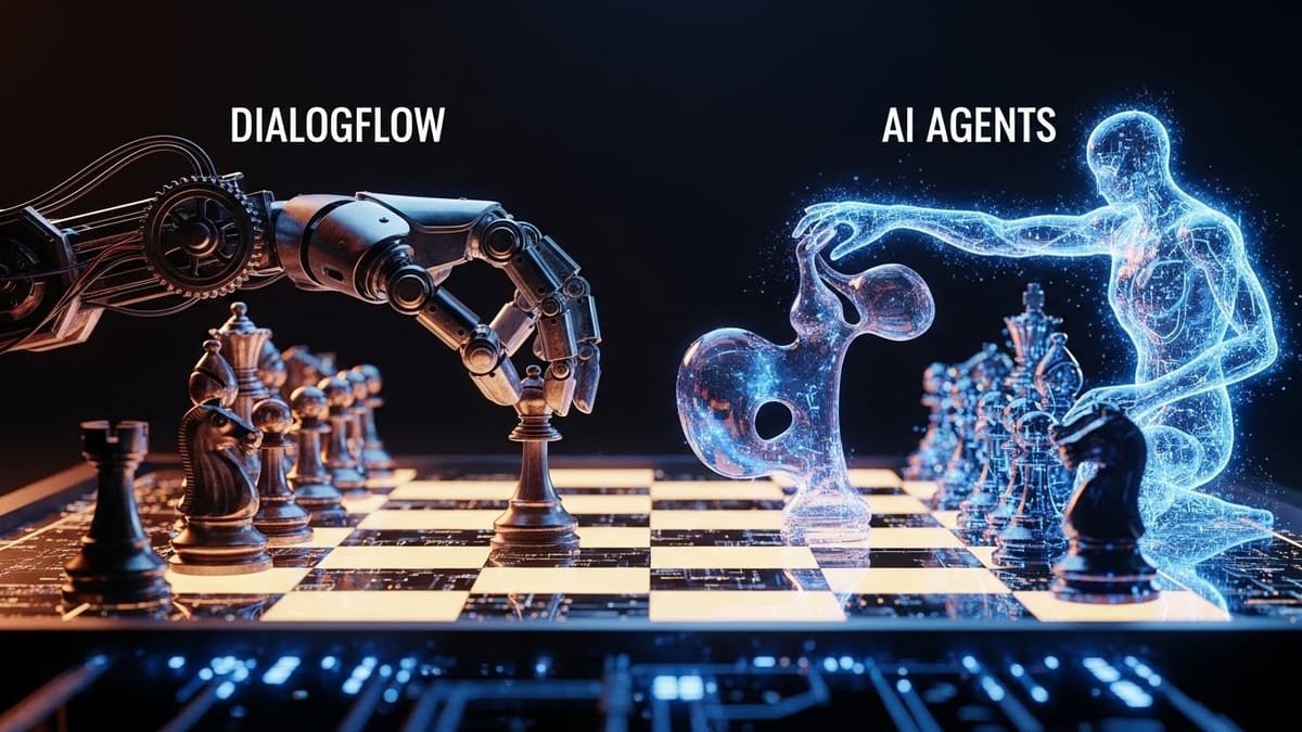 AI-Powered Agents vs. DialogFlow Bots: Revolutionizing Technology