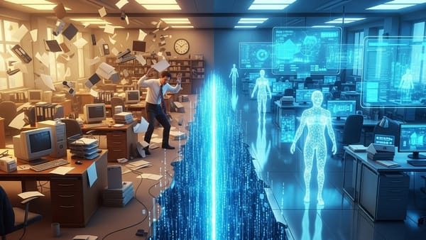 The Great Divide: Why Your Competitors Are Not Just Adopting AI, They’re Building an Agentic Workforce